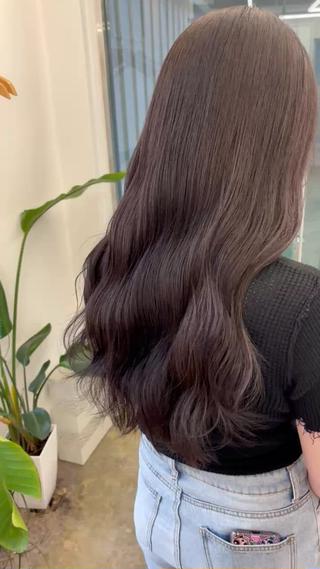 ロング カラー 🔵暗髪　特化🔵 梅田・増田のヘアスタイル