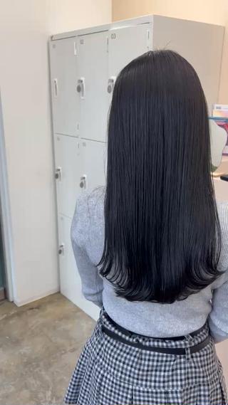 ロング カラー 🔵暗髪 特化🔵 梅田・増田のヘアスタイル