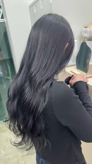 ロング カラー 🔵暗髪 特化🔵 梅田・増田のヘアスタイル