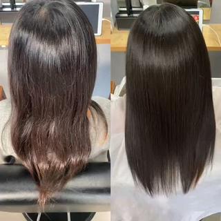 ロング 佐藤 綾香のヘアスタイル