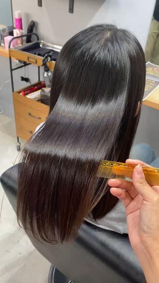 ロング 佐藤 綾香のヘアスタイル