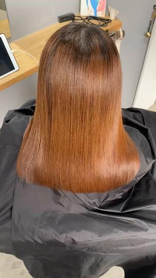 ロング 佐藤 綾香のヘアスタイル