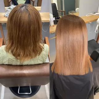 セミロング 佐藤 綾香のヘアスタイル