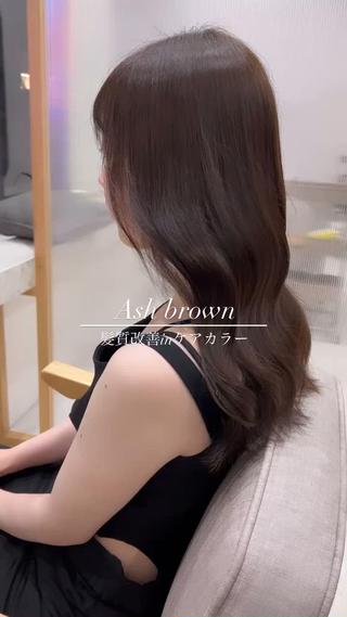 ミディアム カラー ヘアアレンジ ✨艶髪✨ 吉田誠のヘアスタイル