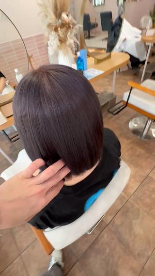 ショート カラー heelSENGAWA所属・heel SENGAWAのヘアスタイル