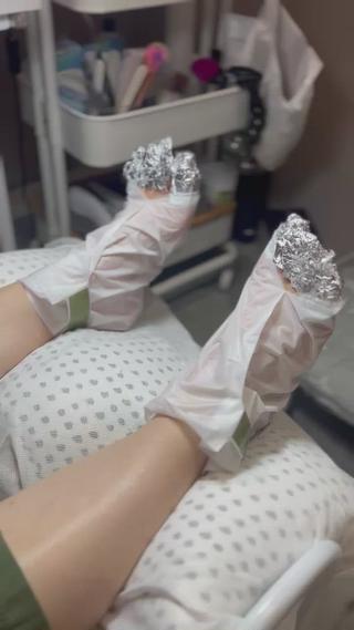 OPIパックでもちもちつるつる踵に 