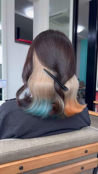 インナーカラーのデザイン♪