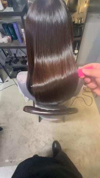 セミロング GrandStory Salon渋谷所属・似合せ髪質改善カラー ×韓国ヘア@DAIのヘアスタイル