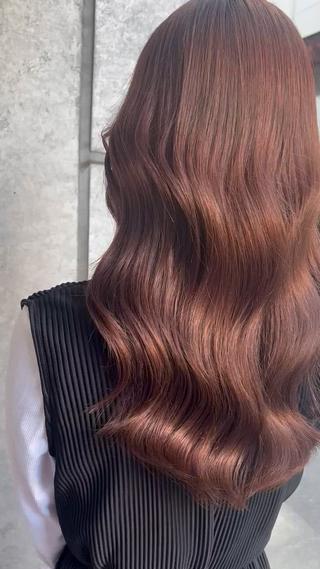 ロング GrandStory Salon渋谷所属・似合せ髪質改善カラー ×韓国ヘア@DAIのヘアスタイル