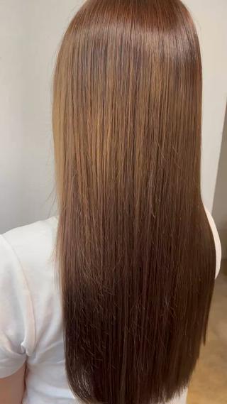 ロング GrandStory Salon渋谷所属・似合せ髪質改善カラー ×韓国ヘア@DAIのヘアスタイル