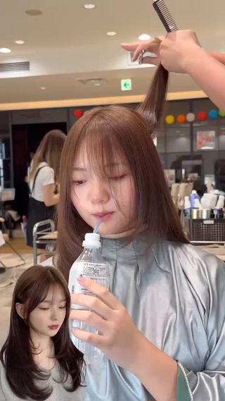ロング カラー 石戸谷　海斗/韓国 レイヤー/艶カラーのヘアスタイル