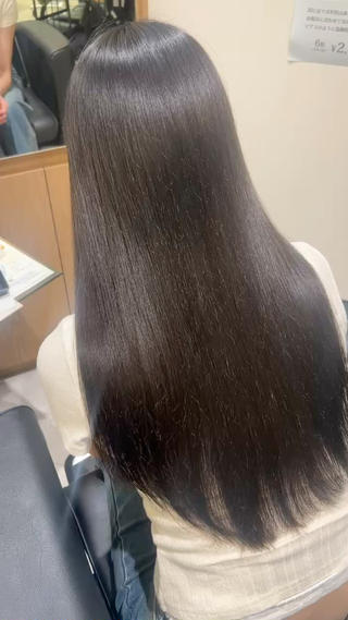ロング カラー まい🎀髪質改善 うる艶カラー/巻き髪のヘアスタイル