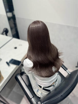 ロング 🌟透明感カラー 🌟松岡勇輝のヘアスタイル