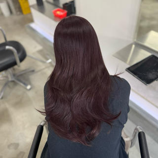 ロング 🌟透明感カラー 🌟松岡勇輝のヘアスタイル