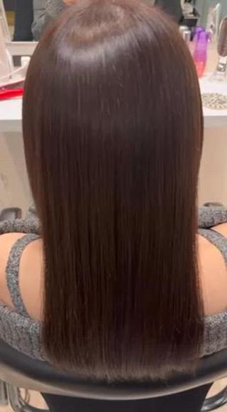 セミロング カラー SALOWIN梅田 サロウィン所属・縮毛•酸性矯正特化/ 美髪•髪質改善/KJのヘアスタイル