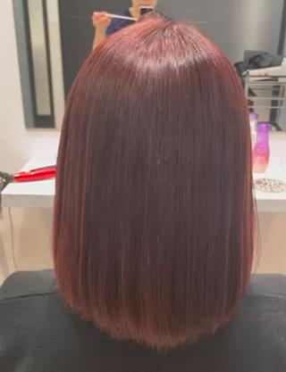 ショート カラー SALOWIN梅田 サロウィン所属・縮毛•酸性矯正特化/ 美髪•髪質改善/KJのヘアスタイル