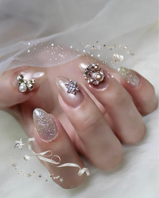 ネイル KUON 本町阿波座のネイルデザイン