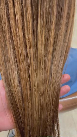 セミロング カラー 大宮｜メンズカット ダブルカラー｜パーマのヘアスタイル