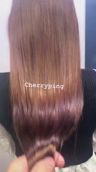 ロング ミルクティーベージュ outaのヘアスタイル