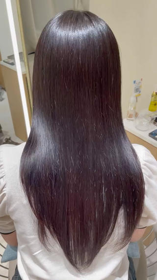 ロング パーマ ROMMY.所属・ナカノユウ/本厚木/ レイヤーカットのヘアスタイル