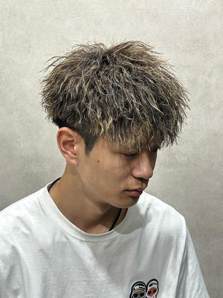 マッシュ×ツイスパ×メッシュ 