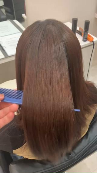 セミロング 冨江 弘貴のヘアスタイル