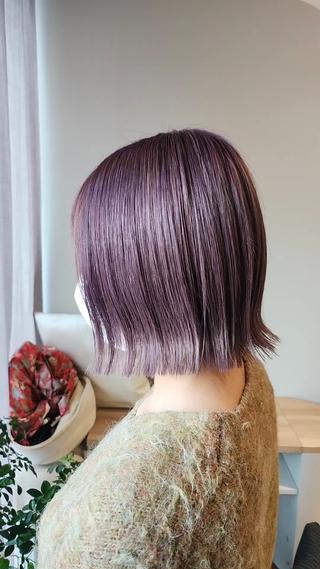 ショート カラー LUANAhair所属・金田 拓也のヘアスタイル