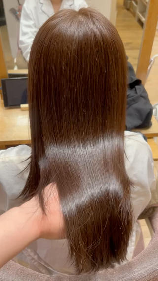 ロング きょうか 縮毛矯正モデル募集中のヘアスタイル