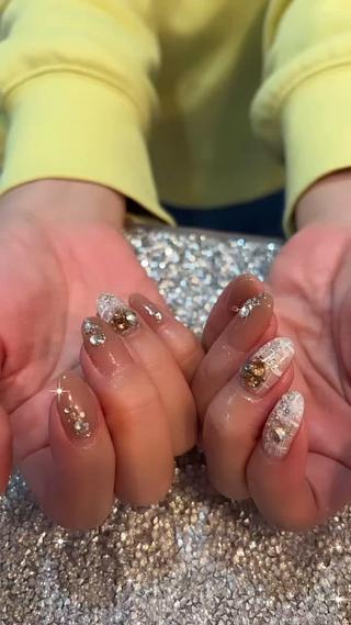 ネイル wooone所属・鶴橋wooone nail.rieのネイルデザイン