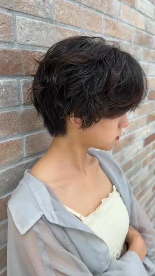 ショート パーマ 似合わせショート 鈴木豊のヘアスタイル