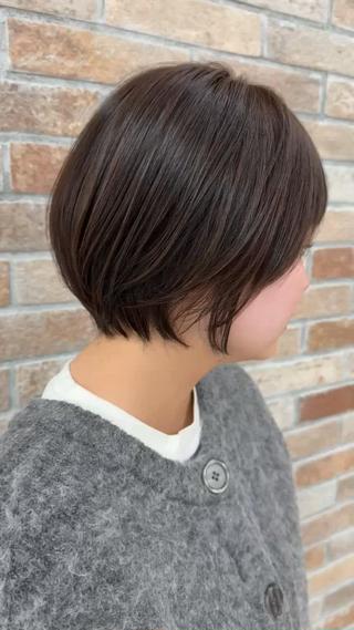 ショート 似合わせショート 鈴木豊のヘアスタイル
