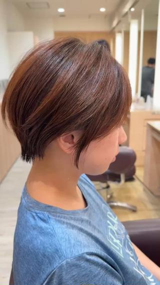 ショート 似合わせショート 鈴木豊のヘアスタイル