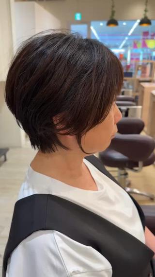 ショート 似合わせショート 鈴木豊のヘアスタイル
