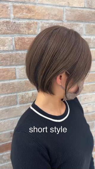 ショート カラー 似合わせショート 鈴木豊のヘアスタイル