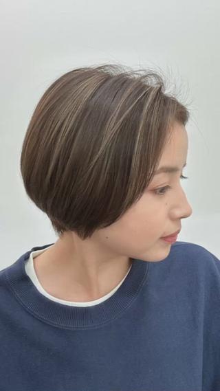 ショート モテ髪💛美髪矯正 ✨艶髪特化🫧山根のヘアスタイル