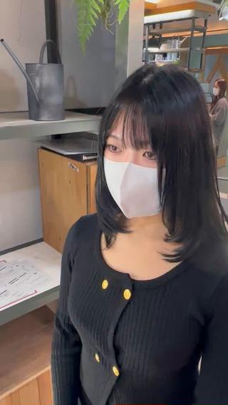 セミロング カラー 溜 一太のヘアスタイル