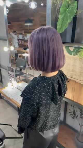 ミディアム カラー 溜 一太のヘアスタイル