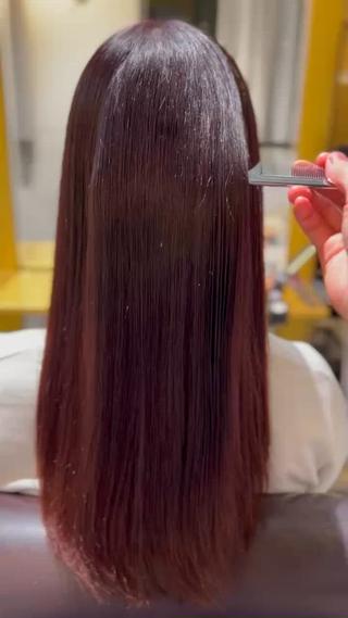 ロング 縮毛矯正／髪質改善 🌟mizukiのヘアスタイル