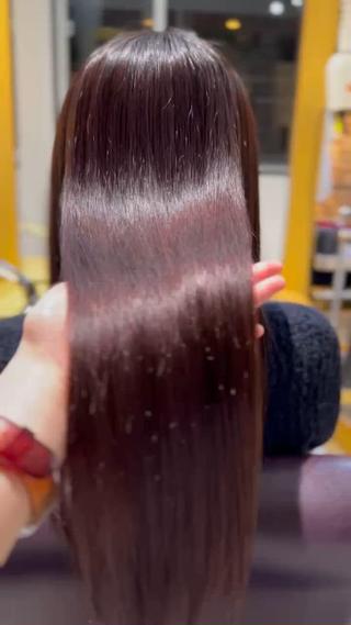 ロング 縮毛矯正／髪質改善 🌼mizukiのヘアスタイル