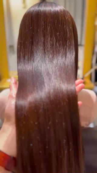 ロング 縮毛矯正／髪質改善 🌟mizukiのヘアスタイル