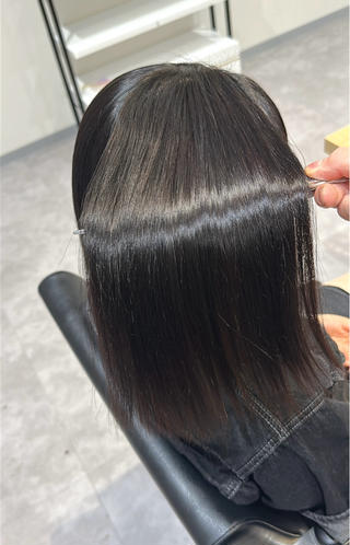ミディアム FURUSHO 栄店所属・中山なかやま /縮毛矯正・カラーのヘアスタイル