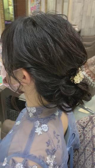 ヘアセット
ブライダルやイベントに最適です
骨格やスタイルなど、熟知して作り込んでいます！ 