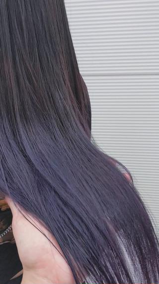 カラー セミロング 🌼 AIKO🌼のヘアスタイル