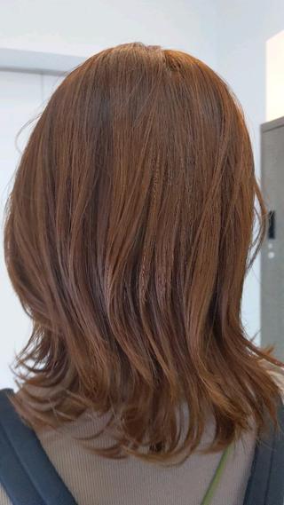 ミディアム カラー パーマ 🌼 AIKO🌼のヘアスタイル