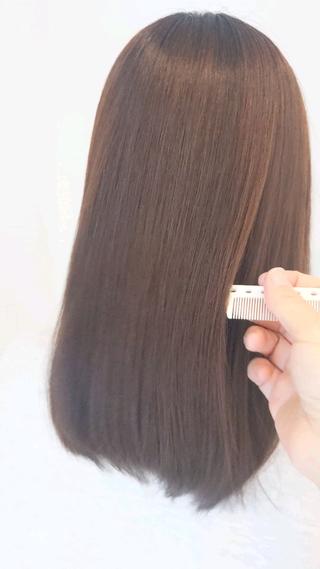 セミロング カラー パーマ 🌼 AIKO🌼のヘアスタイル