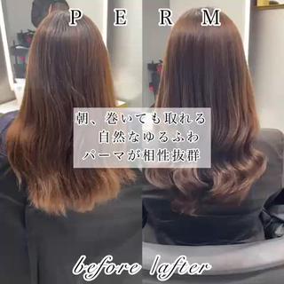 ミディアム パーマ 左藤健人 デジタルパーマ/渋谷のヘアスタイル