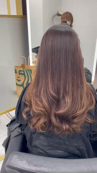 セミロング 左藤健人 パーマ/レイヤー/のヘアスタイル