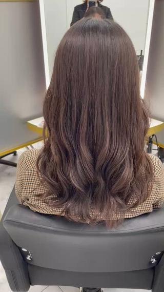 ミディアム 左藤健人 デジタルパーマ/渋谷のヘアスタイル