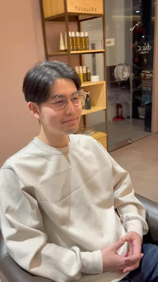 ショート メンズ デュークラソル所属・坂本 翔のヘアスタイル