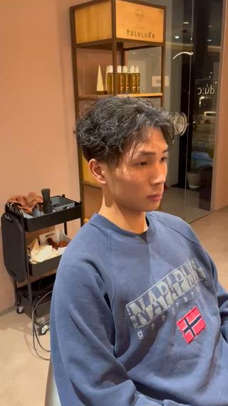メンズ デュークラソル所属・坂本 翔のヘアスタイル